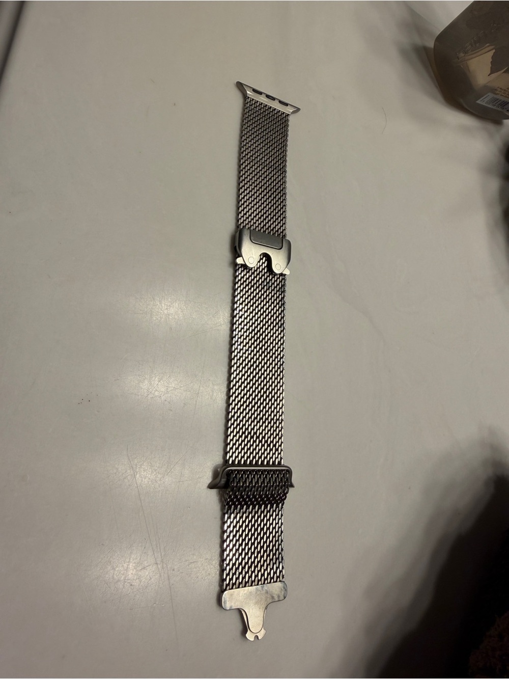 49MM Natural Titanium Milanese Loop-Medium AppleWatch Band